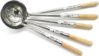6 oz Chinese Cooking Ladle(Width: 4-1/4" x Length: 17") Size: Small