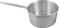 2 qt Aluminum Sauce / Soup Stock & Water Dipper with Riveted Steel Handle / Pack of 2