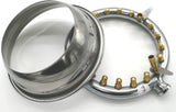 9 Inch High-powered Jet Burners With Lip (Natural Gas) (20 Brass Tip Jets Burners) (120,000 Btu)