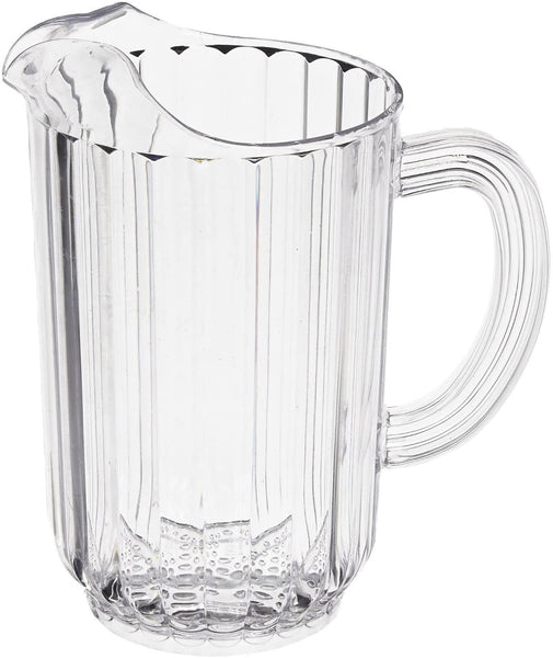 Commercial Plastic Pitcher / 72 oz / Color: Clear (12 Qty Of Package)