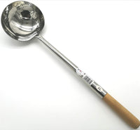 12 oz Chinese Cooking Ladle(Width: 5-1/2" x Length: 19-3/4") Size: X-Large