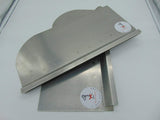 A Set Of Deep Fryer Splash Guard 1/2" Insert Channel (Stainless Steel)