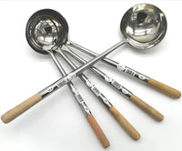 12 oz Chinese Cooking Ladle(Width: 5-1/2" x Length: 19-3/4") Size: X-Large