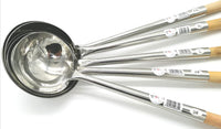 8 oz Chinese Cooking Ladle(Width: 4-1/2" x Length: 18") Size: Medium