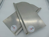 A Set Of Deep Fryer Splash Guard 1/2" Insert Channel (Stainless Steel)