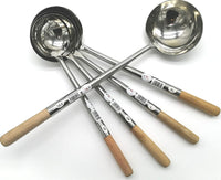 6 oz Chinese Cooking Ladle(Width: 4-1/4" x Length: 17") Size: Small