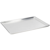 Full Size 18 Gauge 18" x 26" Wire in Rim Aluminum Bun Pan / Sheet Pan