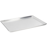 Full Size 18 Gauge 18" x 26" Wire in Rim Aluminum Bun Pan / Sheet Pan