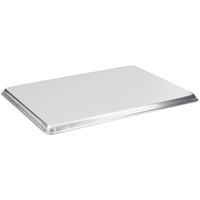 Full Size 18 Gauge 18" x 26" Wire in Rim Aluminum Bun Pan / Sheet Pan