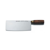 Dexter Russell 08051 8" Traditional Series Chinese Chef's Knife with High-Carbon Stainless Steel Blade and Walnut Handle