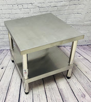 Gas Rice Cooker Stand Table with Undershelf / 20″W x 20″L x 20"H