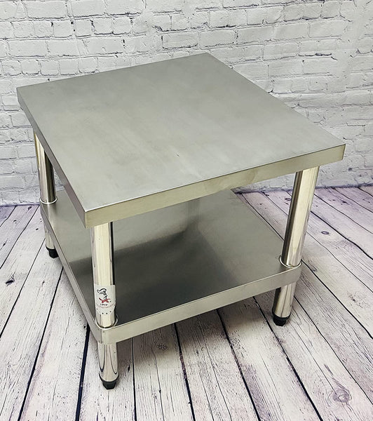 Gas Rice Cooker Stand Table with Undershelf / 20″W x 20″L x 20