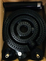 12 Inches Three Ring Burner (Natural Gas) (110.000 BTU)
