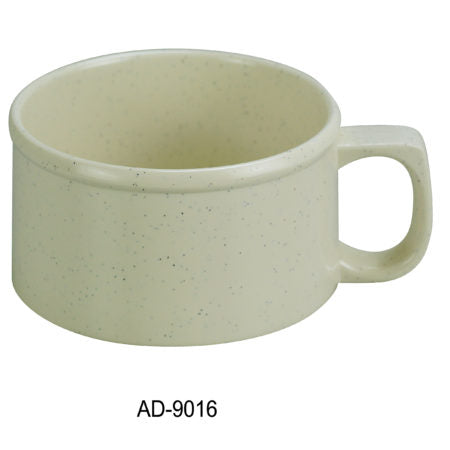 Yanco AD-9016 4x2.35-Inch 8 Oz Ardis Beige Soup Mug *(48 Piece of Case)