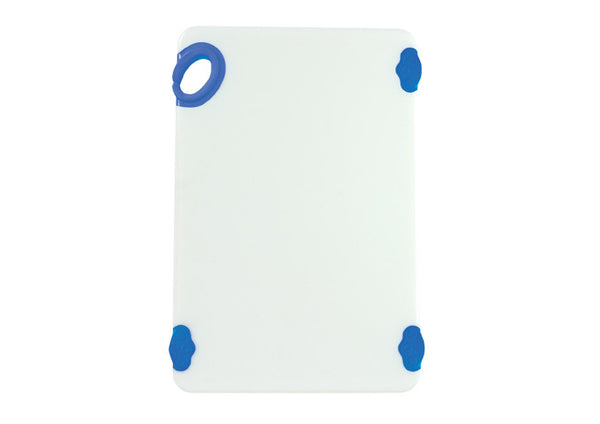 STATIK BOARD™ Blue Rectangular Cutting Board with Hook *12"W x 18"L x 1/2"H