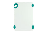 STATIK BOARD™ Green Rectangular Cutting Board with Hook *12"W x 18"L x 1/2"H