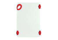 STATIK BOARD™ Red Rectangular Cutting Board with Hook *12"W x 18"L x 1/2"H