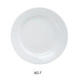Yanco AC-7 7-1/2" Dessert Plate *(36 Piece of Case)