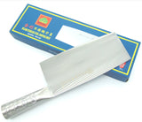 One-Piece Stainless Steel Cleaver #2 Blade (Blade 8″ x 3.75″ wide, Blade and Handle 12″)