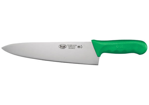 10" Wide Chef's Knife / Green