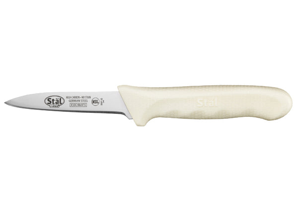 3-1/4″ Paring Knife / White / 2-Pieces of Pack