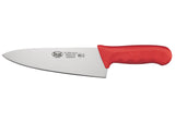 8" Wide Chef's Knife / Red