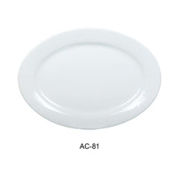 Yanco AC-81 18" x 13" Oval Platter *(6 Piece of Case)