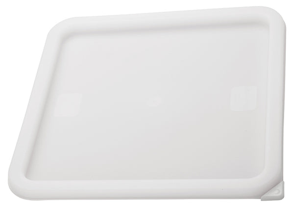 Square Storage Container Cover Fits 12 . 18 and 22 Qt / White