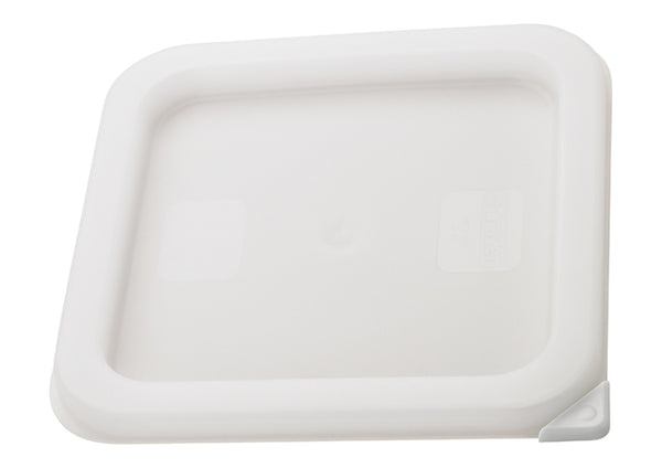 Square Storage Container Cover Fits 2 and 4 Qt / White