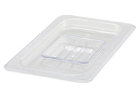 Quarter Size Polycarbonate Food Pan Cover - Solid