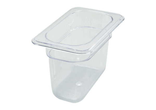 Ninth Size Polycarbonate Food Pan 5-1/2" Deep