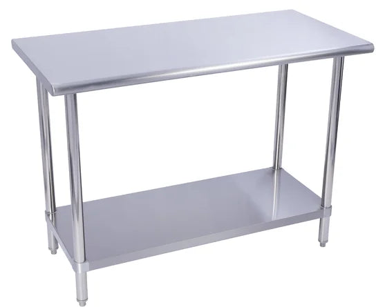 Stainless Steel Work Table with Undershelf *(24" Width x 60" Length x 36" Height)