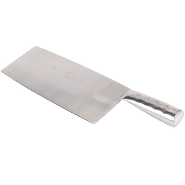 One-Piece Stainless Steel Cleaver #2 Blade (Blade 8″ x 3.75″ wide, Blade and Handle 12″)