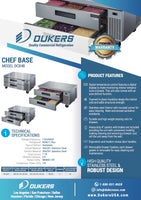 DCB48-D2 Chef Base Refrigerator with 2 Drawers