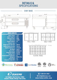 DCB52-60-D2 Chef Base Refrigerator with 2 Drawers
