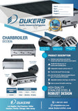 Dukers DCCB36 36 in. W Countertop Charbroiler