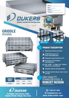DCGM36 36 in. W Griddle with 3 Burners
