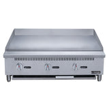 Dukers DCGMA36 36 in. W Griddle with 3 Burners