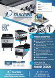 Dukers DCSP1 Stock Pot Range