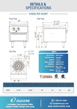 Dukers DCSP1 Stock Pot Range