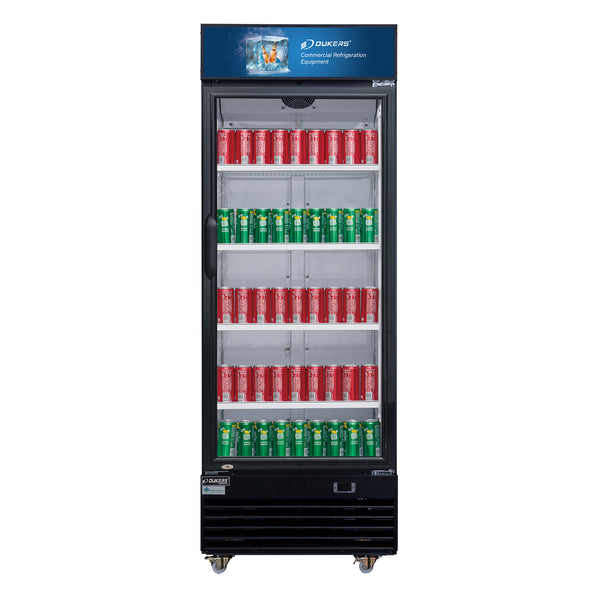 LG-430 Commercial Single Swing Door Glass Merchandiser Refrigerator