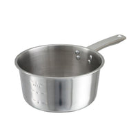 1-1/2 qt Stainless Steel Saucepan w/ Solid Stainless Steel Riveted Handle / Pack of 4