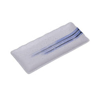 Yanco OC-3112 11-1/2"L x 5-1/2"W Rectangular Sushi Plate *(12 Piece of Case)